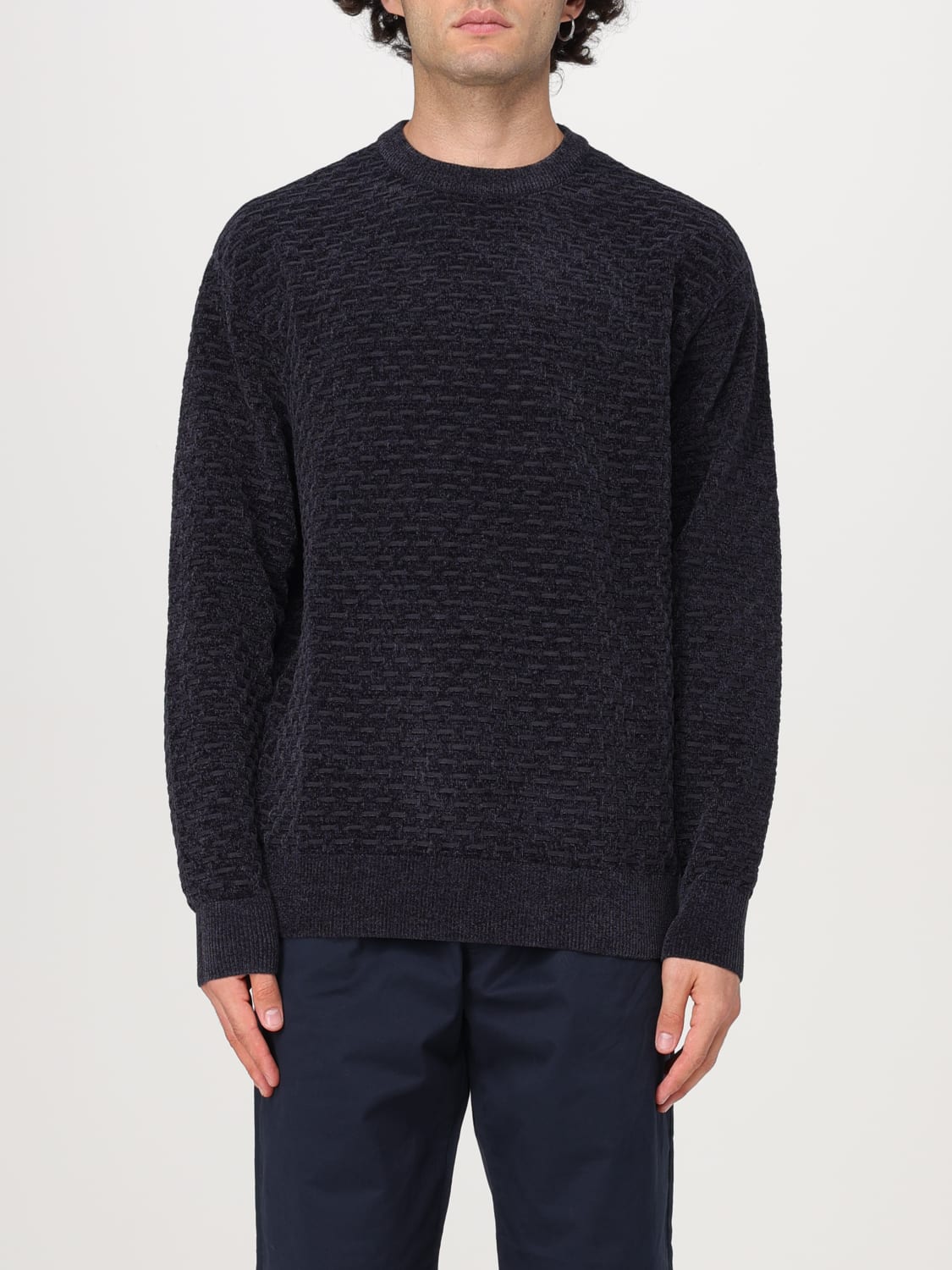 ARMANI EXCHANGE SWEATER: Sweater men Armani Exchange, Navy - Img 1