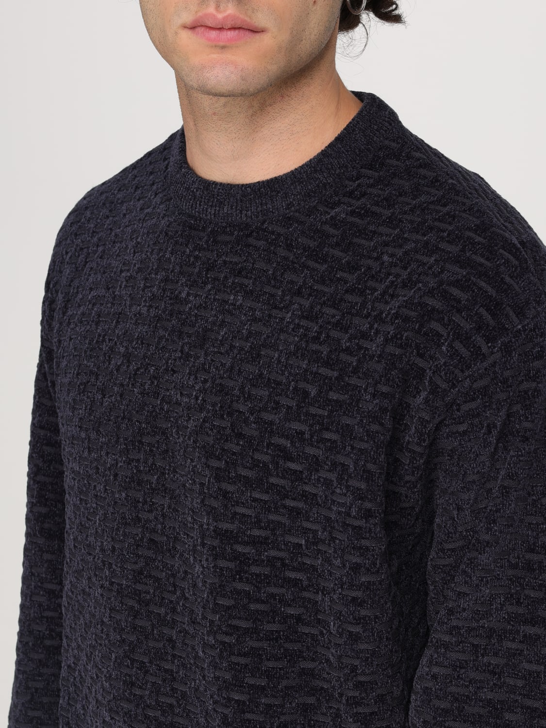 ARMANI EXCHANGE SWEATER: Sweater men Armani Exchange, Navy - Img 3