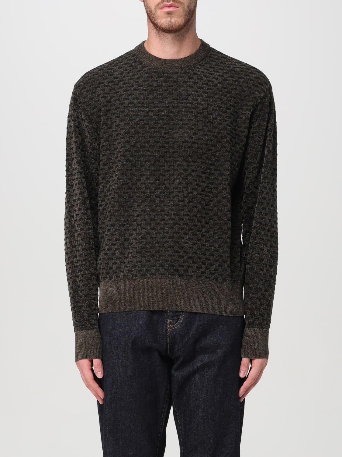 ARMANI EXCHANGE SWEATER: Sweater men Armani Exchange, Olive - Img 1