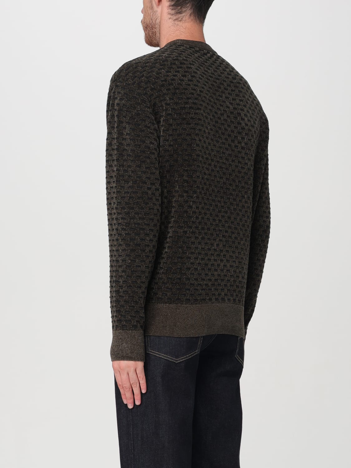 ARMANI EXCHANGE SWEATER: Sweater men Armani Exchange, Olive - Img 2