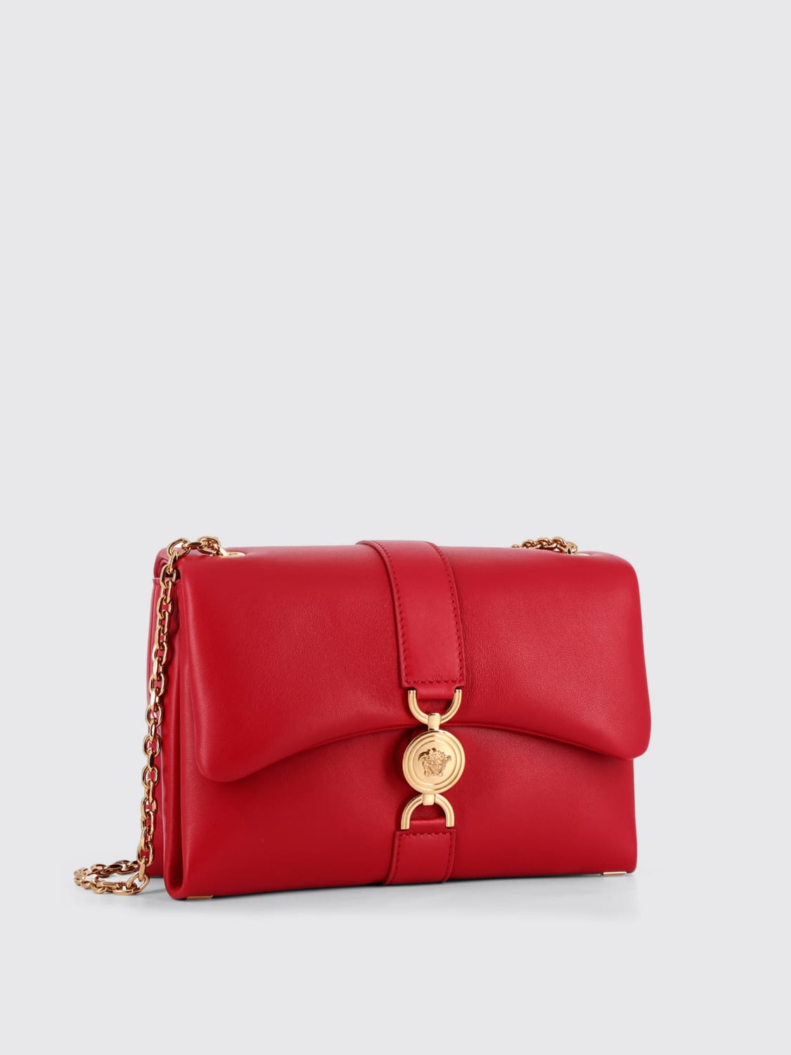 VERSACE SHOULDER BAG: Shoulder bag woman Versace, Red - Img 3