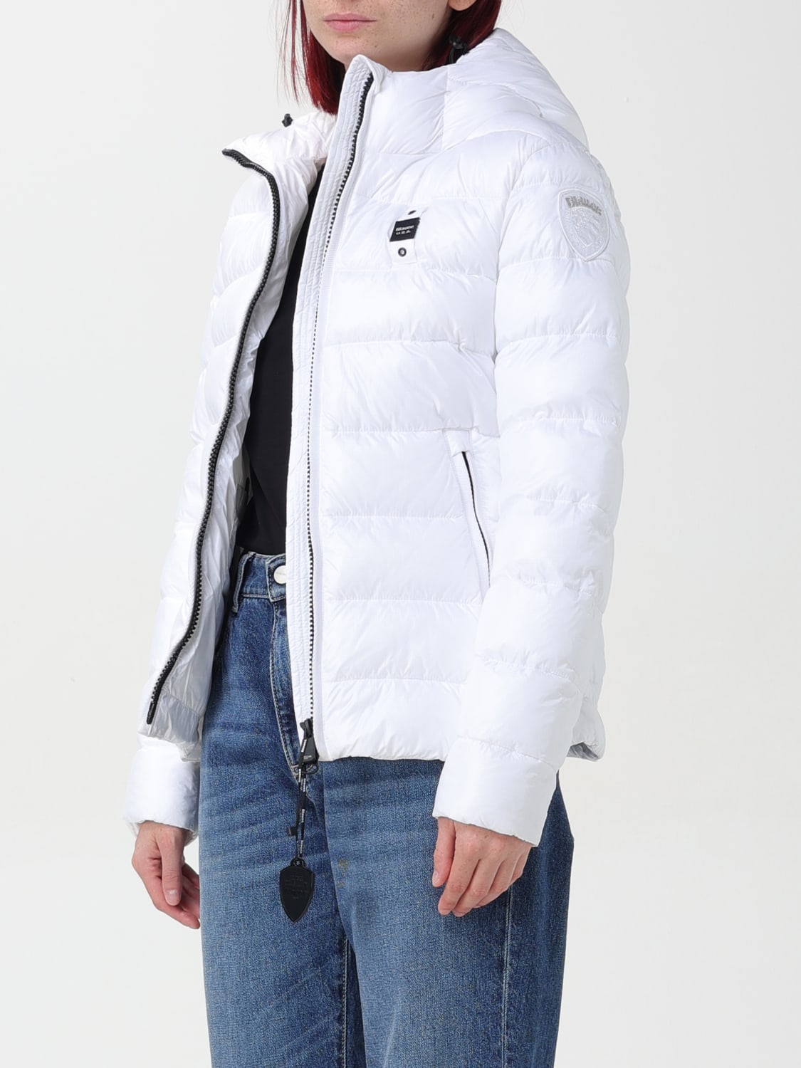 BLAUER JACKET: Jacket woman Blauer, White - Img 3