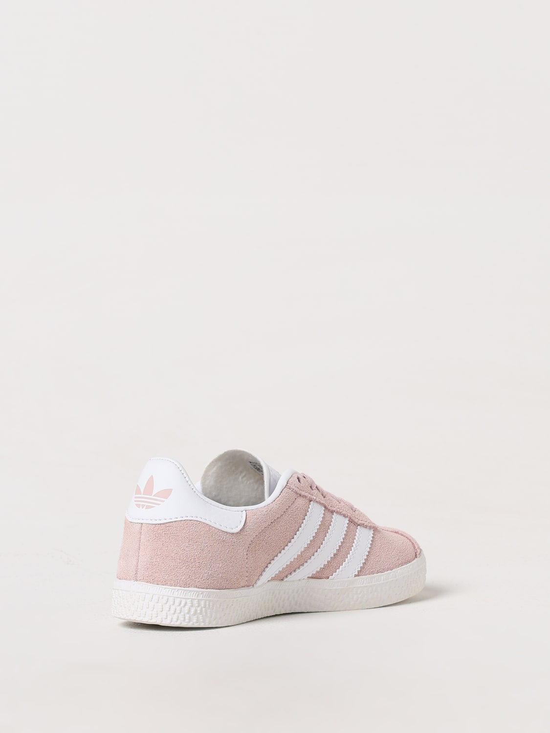 Pale pink adidas sneakers top