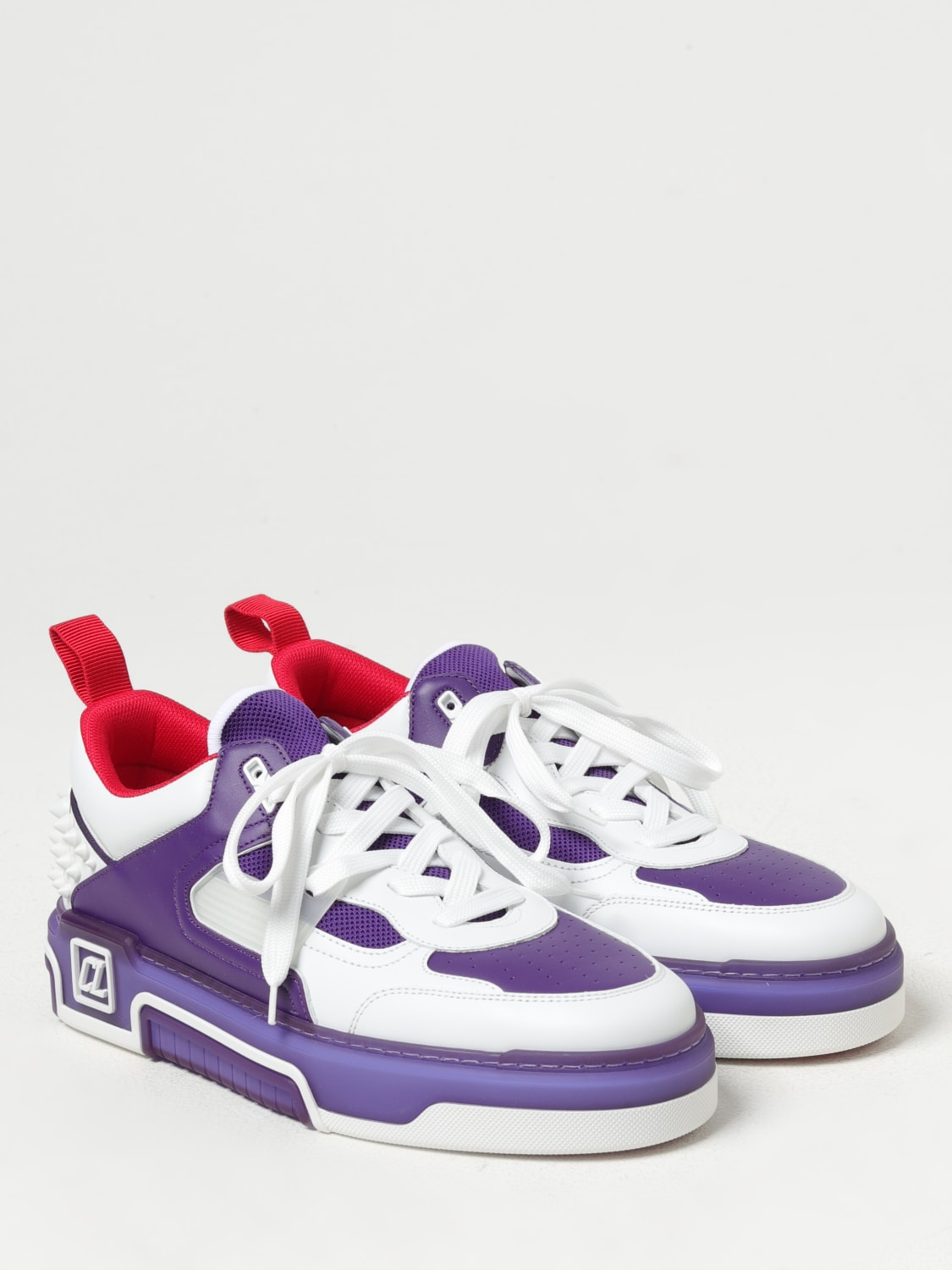 CHRISTIAN LOUBOUTIN SNEAKERS: Sneakers men Christian Louboutin, Violet - Img 2