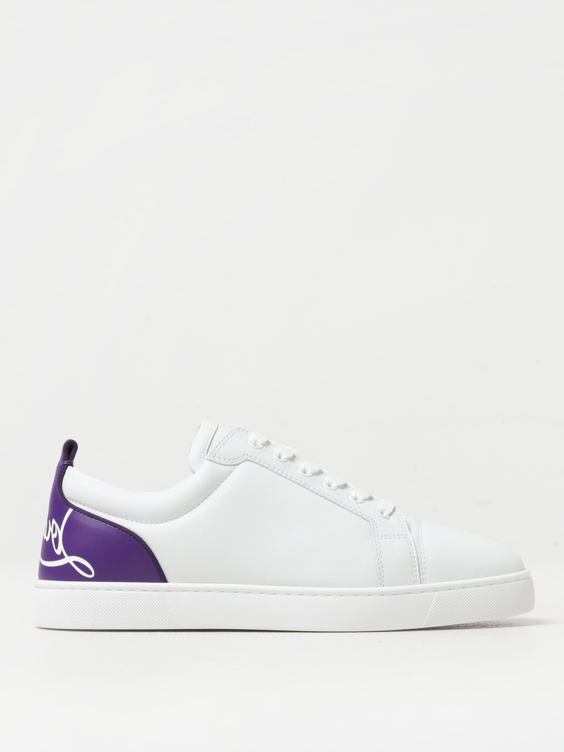 CHRISTIAN LOUBOUTIN SNEAKERS: Sneakers men Christian Louboutin, Violet - Img 1