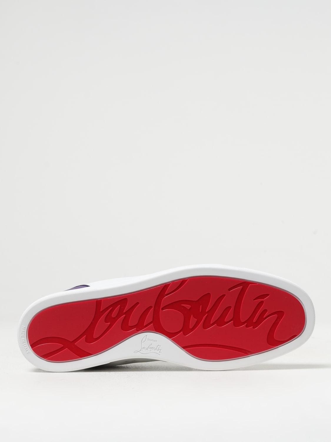 CHRISTIAN LOUBOUTIN ZAPATILLAS: Zapatillas hombre Christian Louboutin, Violeta - Img 5