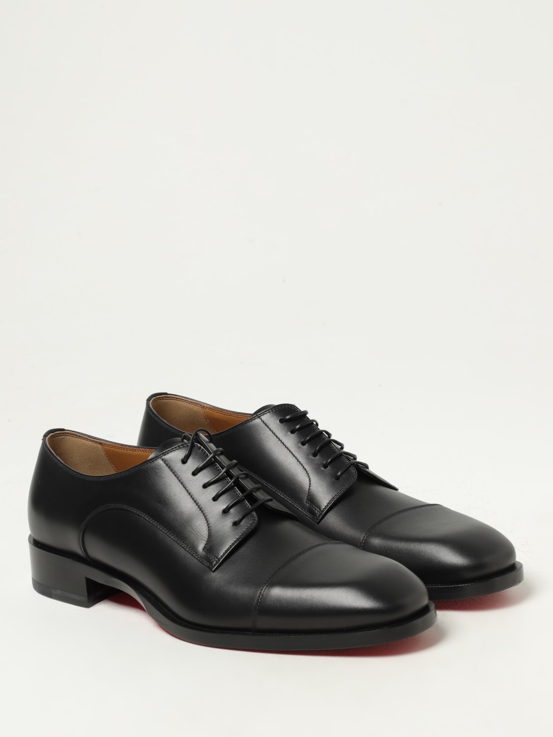 CHRISTIAN LOUBOUTIN BROGUE SHOES: Shoes men Christian Louboutin, Black - Img 2