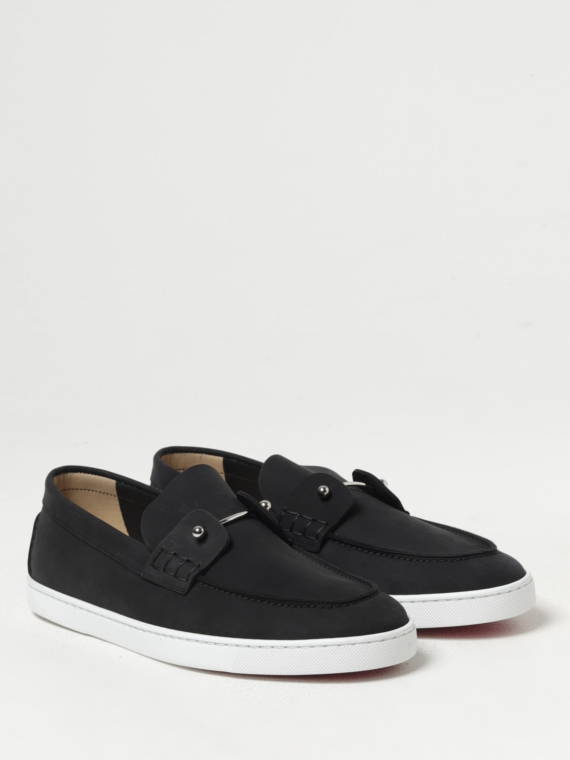 CHRISTIAN LOUBOUTIN MOCASINES: Zapatos hombre Christian Louboutin, Negro - Img 2