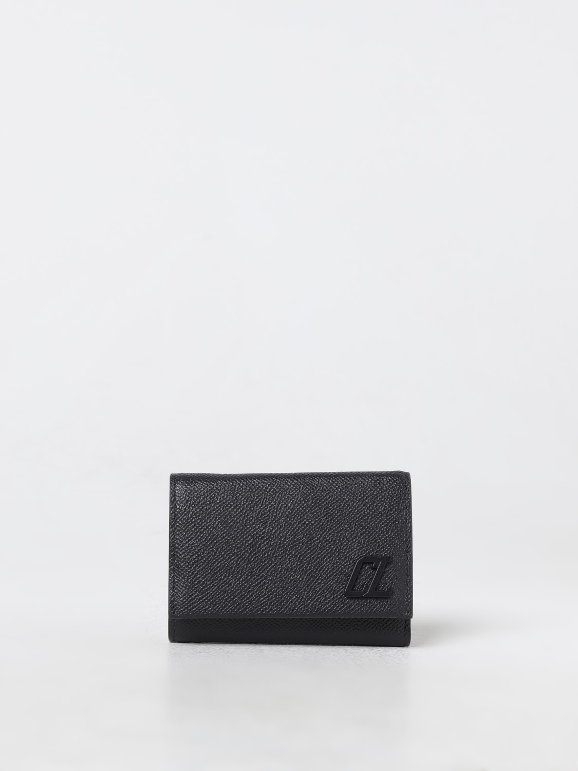 CHRISTIAN LOUBOUTIN WALLET: Wallet men Christian Louboutin, Black - Img 1