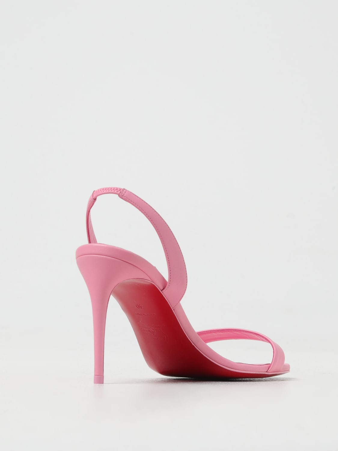 CHRISTIAN LOUBOUTIN HEELED SANDALS: Shoes woman Christian Louboutin, Pink - Img 3