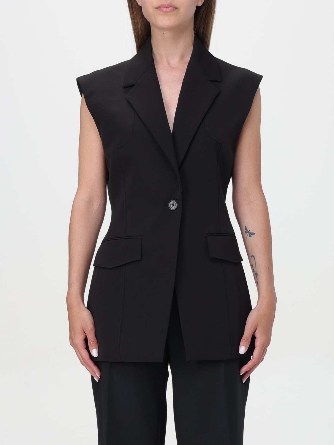 MOSCHINO JEANS BLAZER: Blazer woman Moschino Jeans, Black - Img 1