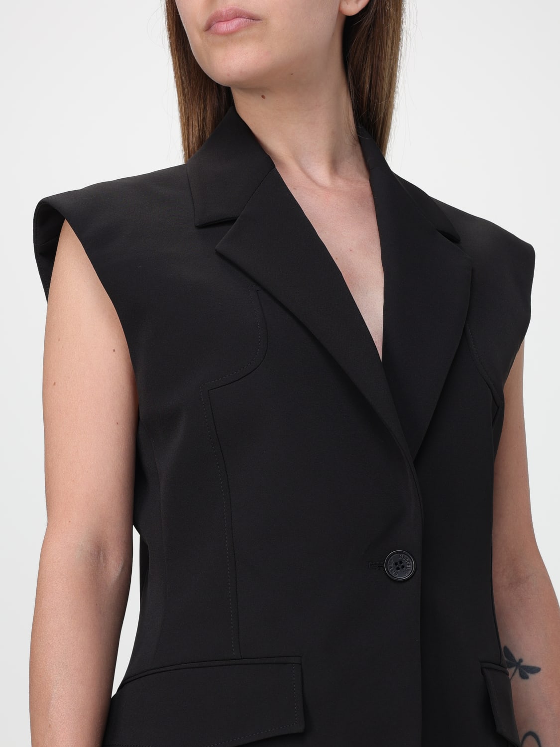 MOSCHINO JEANS BLAZER: Blazer woman Moschino Jeans, Black - Img 3