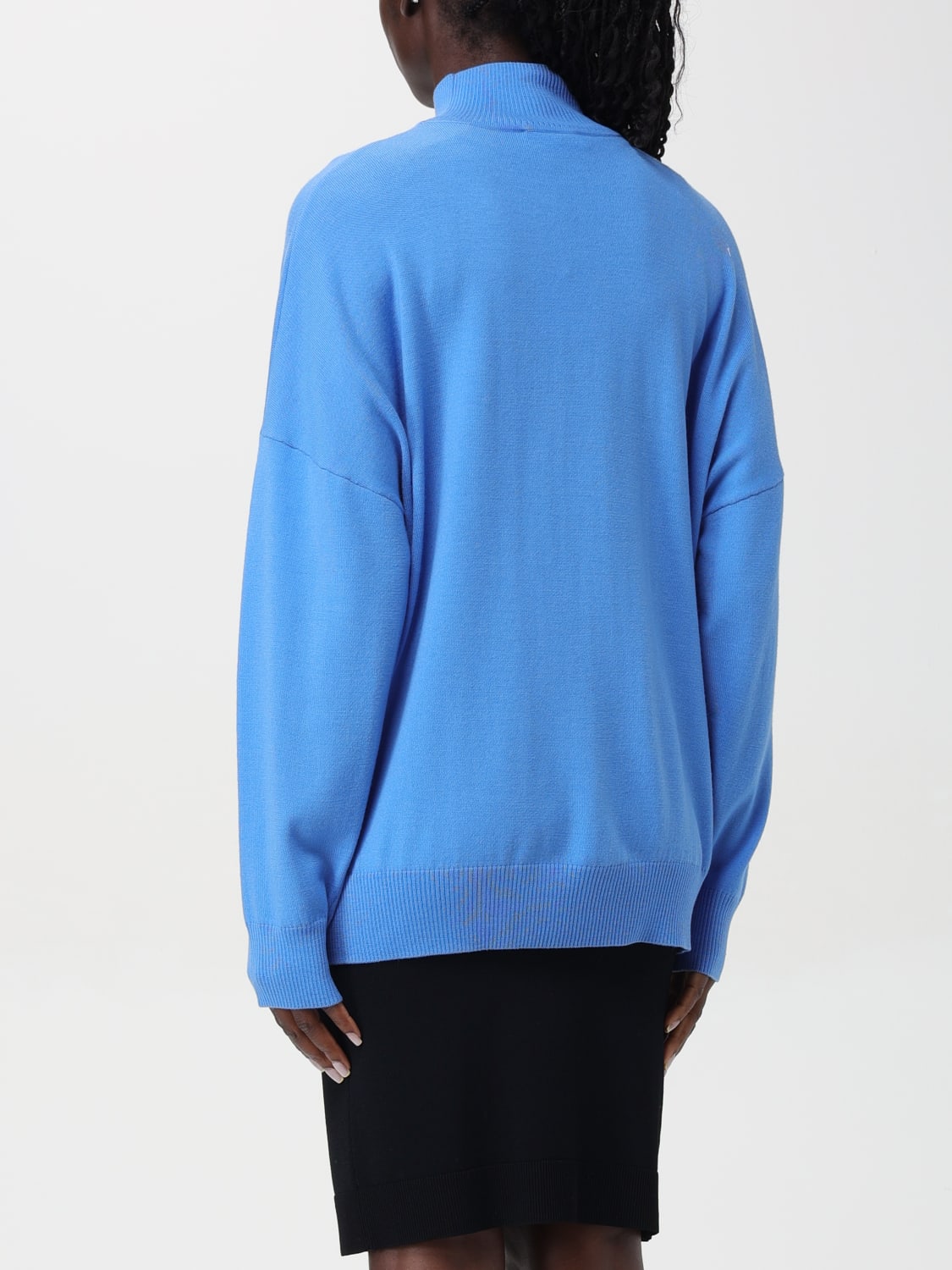 MOSCHINO JEANS SWEATER: Sweater woman Moschino Jeans, Gnawed Blue - Img 2