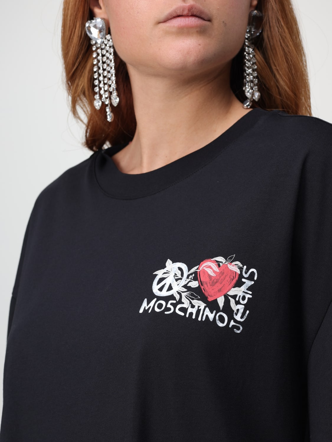 MOSCHINO JEANS DRESS: Dress woman Moschino Jeans, Black - Img 3