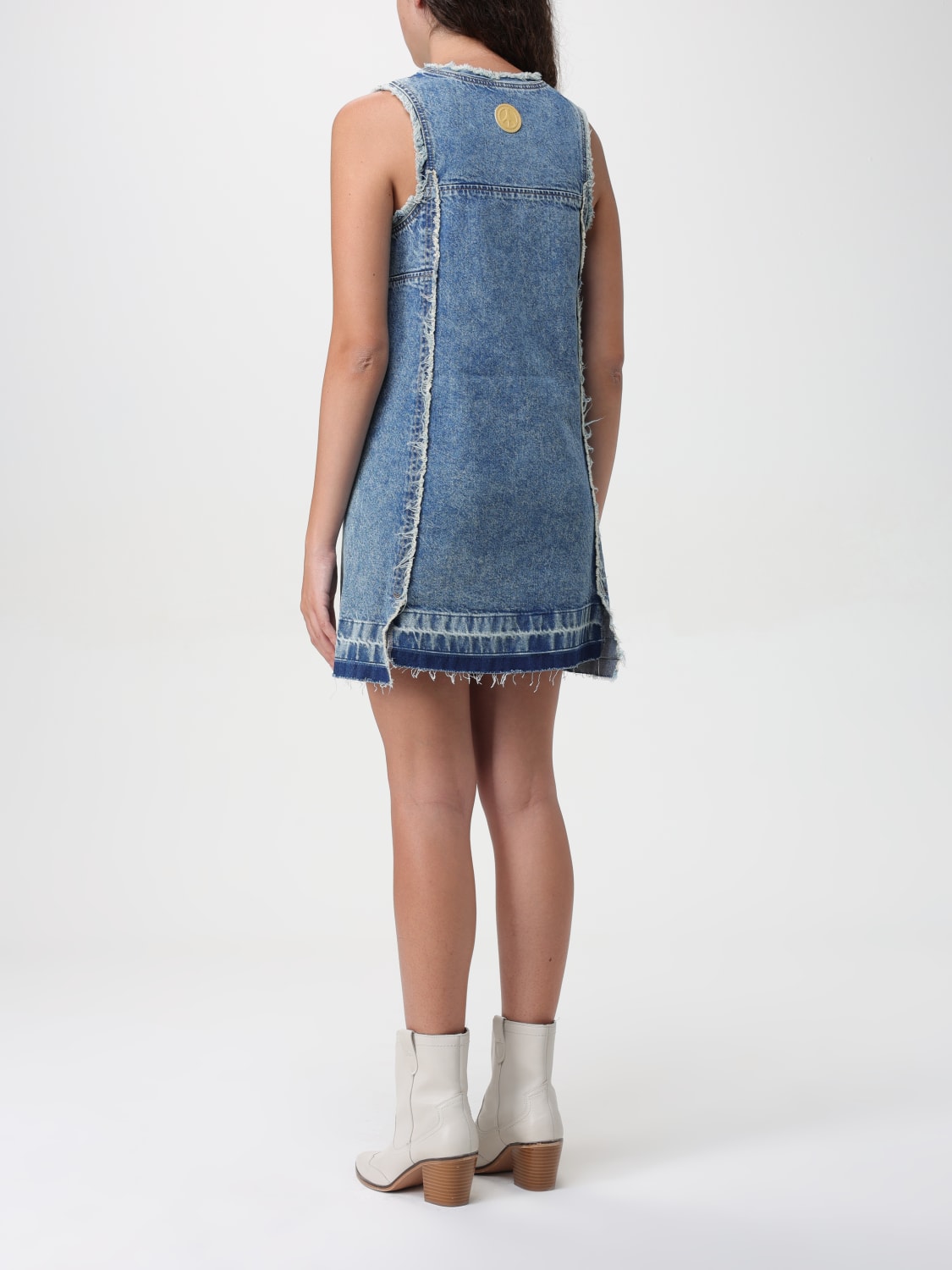 MOSCHINO JEANS DRESS: Dress woman Moschino Jeans, Denim - Img 2