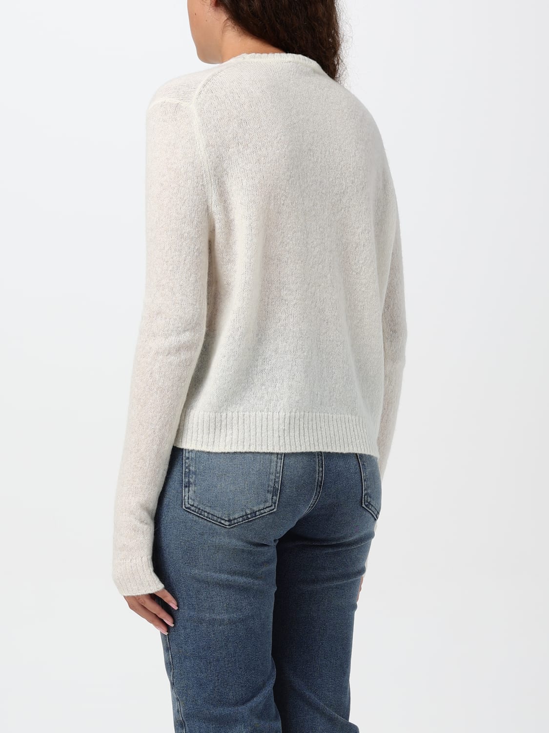 MOSCHINO JEANS SWEATER: Sweater woman Moschino Jeans, White - Img 2