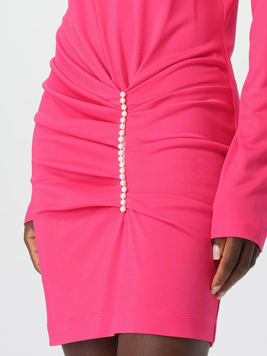 MOSCHINO JEANS DRESS: Dress woman Moschino Jeans, Fuchsia - Img 3