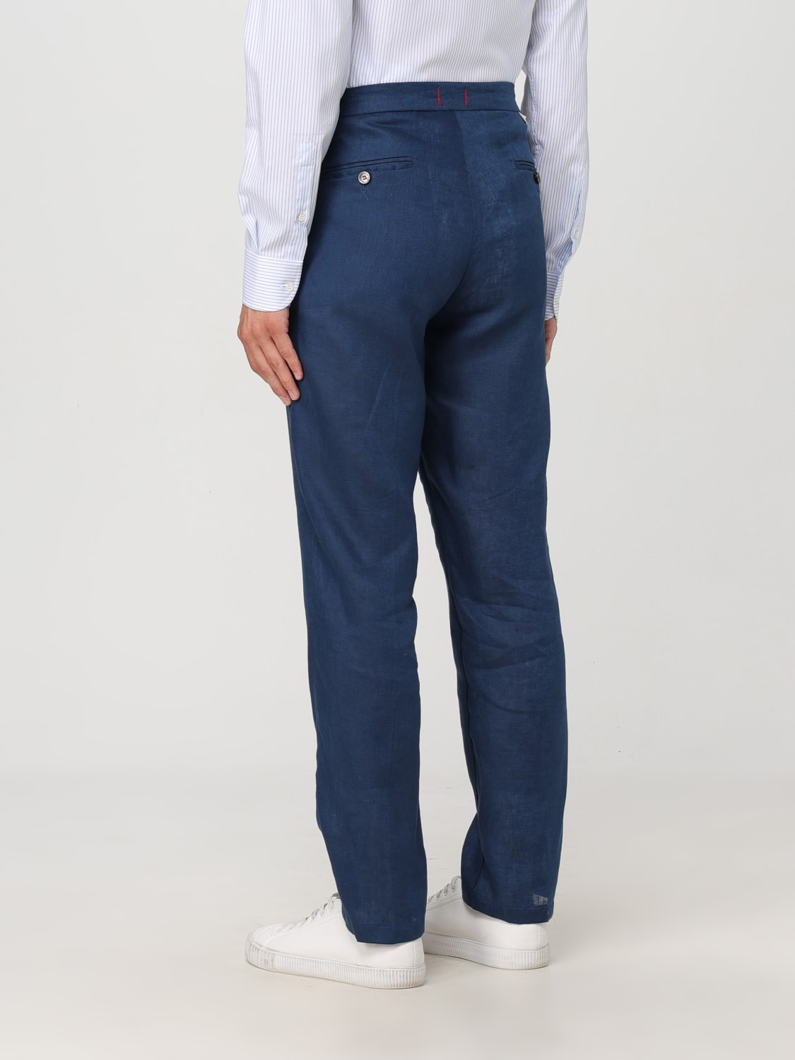 Baronio Outlet Pantalone uomo Blue Navy Pantalone Baronio S2400 SHELBY online su GIGLIO.COM