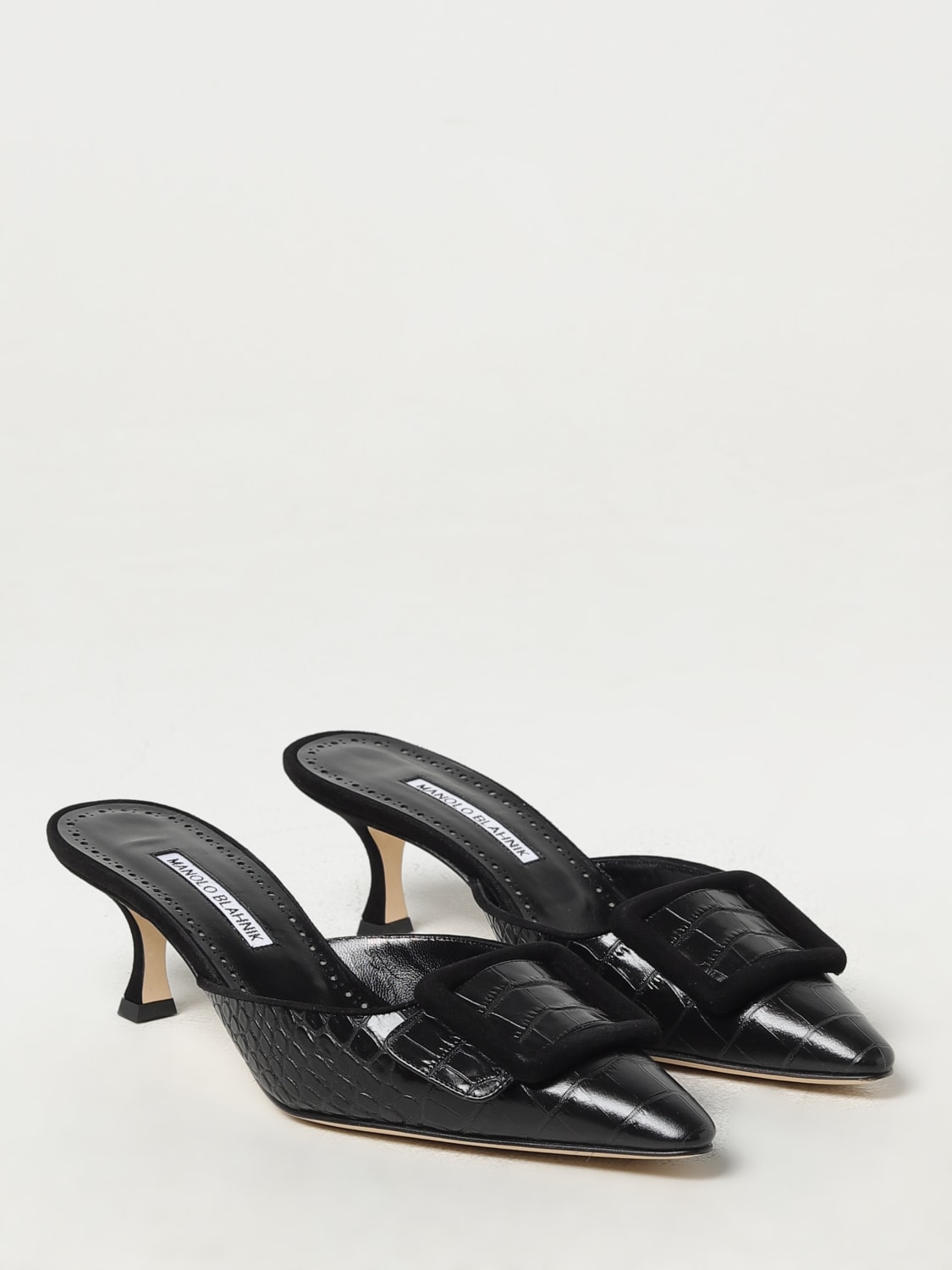 MANOLO BLAHNIK HIGH HEEL SHOES: Shoes woman Manolo Blahnik, Black - Img 2