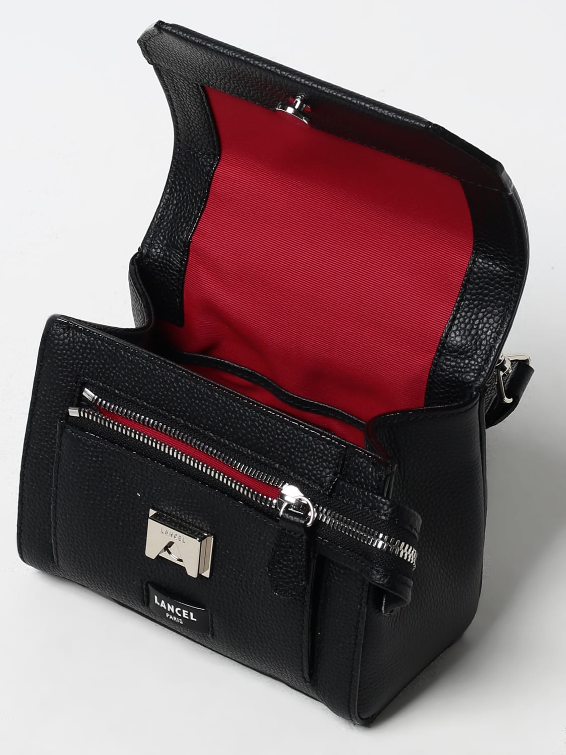 LANCEL BORSA MINI: Borsa Lancel in pelle , Nero - Img 3