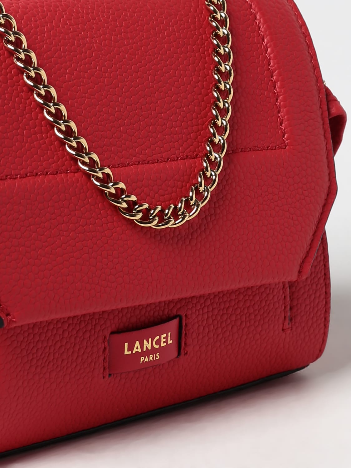 LANCEL MINI BAG: Shoulder bag woman Lancel, Red - Img 3