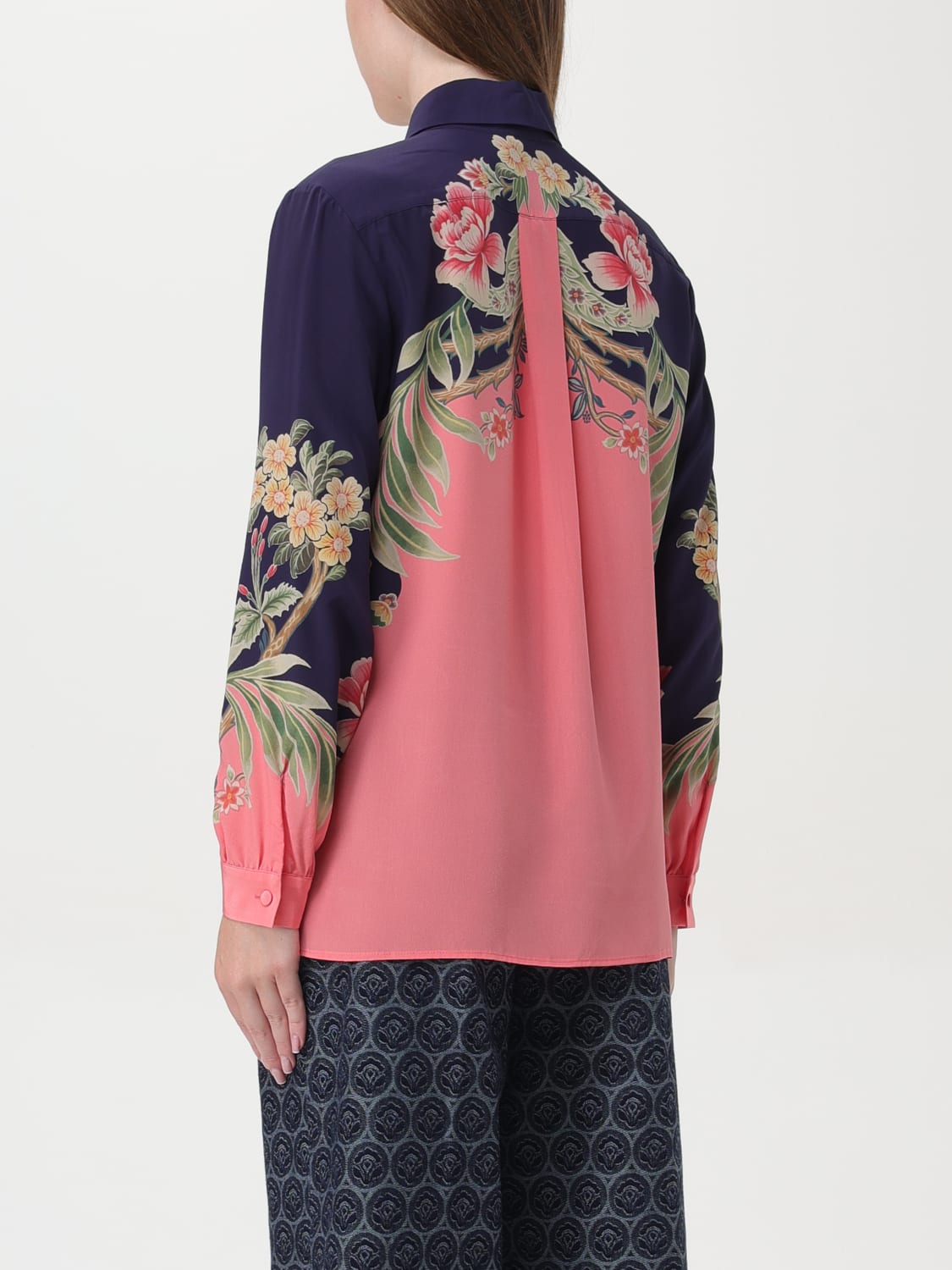 ETRO SHIRT: Shirt woman Etro, Coral - Img 3