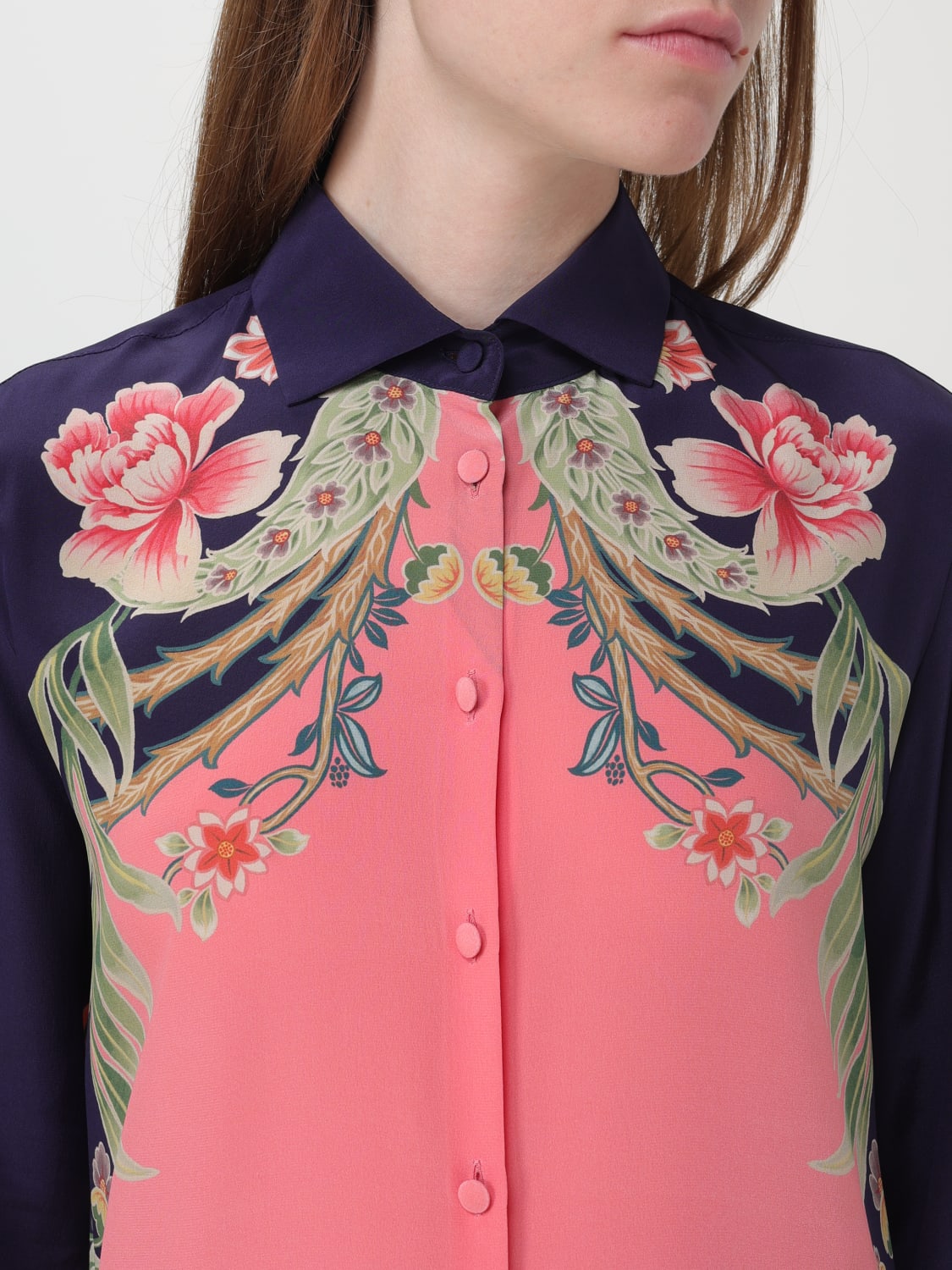 ETRO SHIRT: Shirt woman Etro, Coral - Img 5