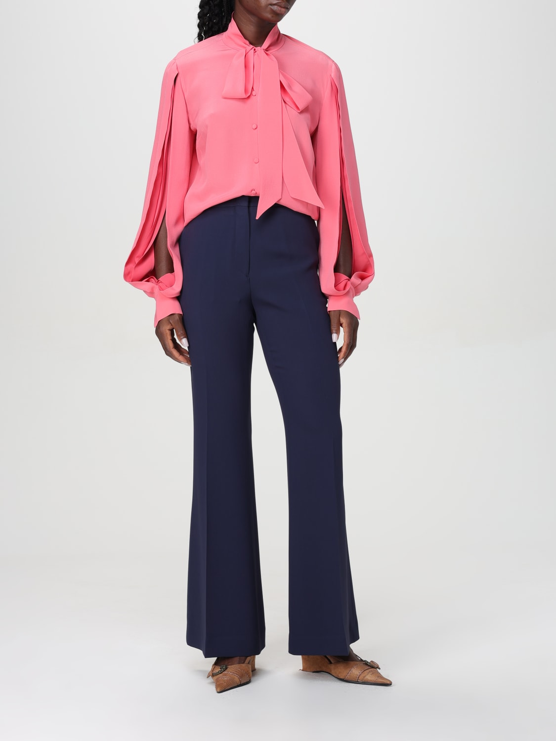 ETRO PANTS: Pants woman Etro, Blue - Img 2