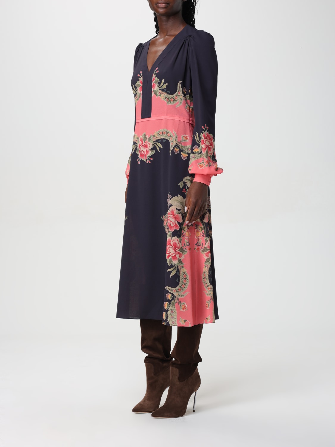 ETRO DRESS: Dress woman Etro, Blue - Img 3