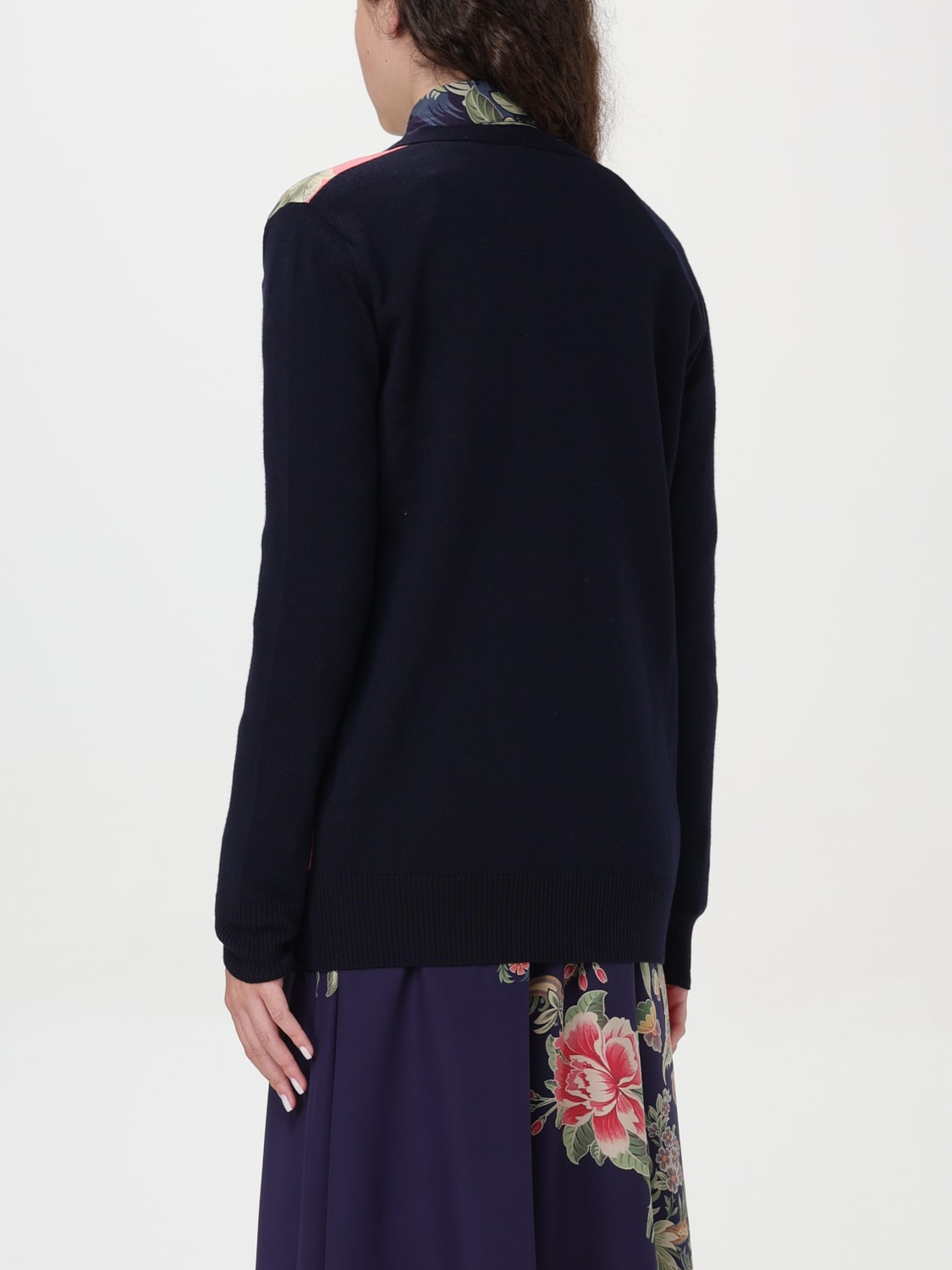 ETRO CARDIGAN: Sweater woman Etro, Blue - Img 3