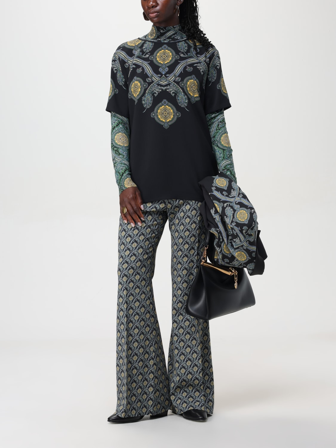 ETRO TOP: Top woman Etro, Black - Img 2