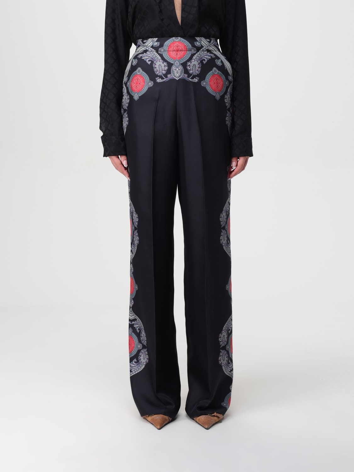 ETRO PANTS: Pants woman Etro, Black - Img 1