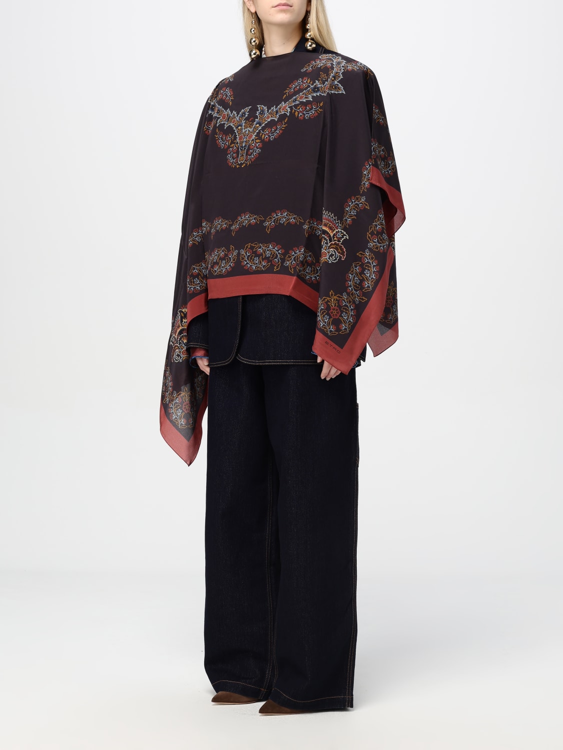 ETRO TOP: Top woman Etro, Black - Img 4