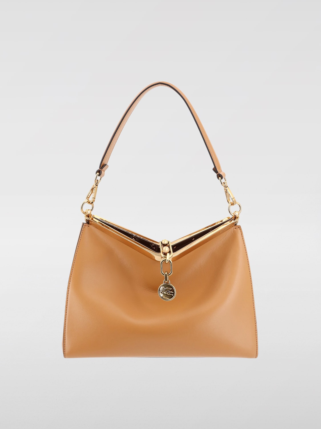 ETRO SHOULDER BAG: Shoulder bag woman Etro, Beige - Img 1