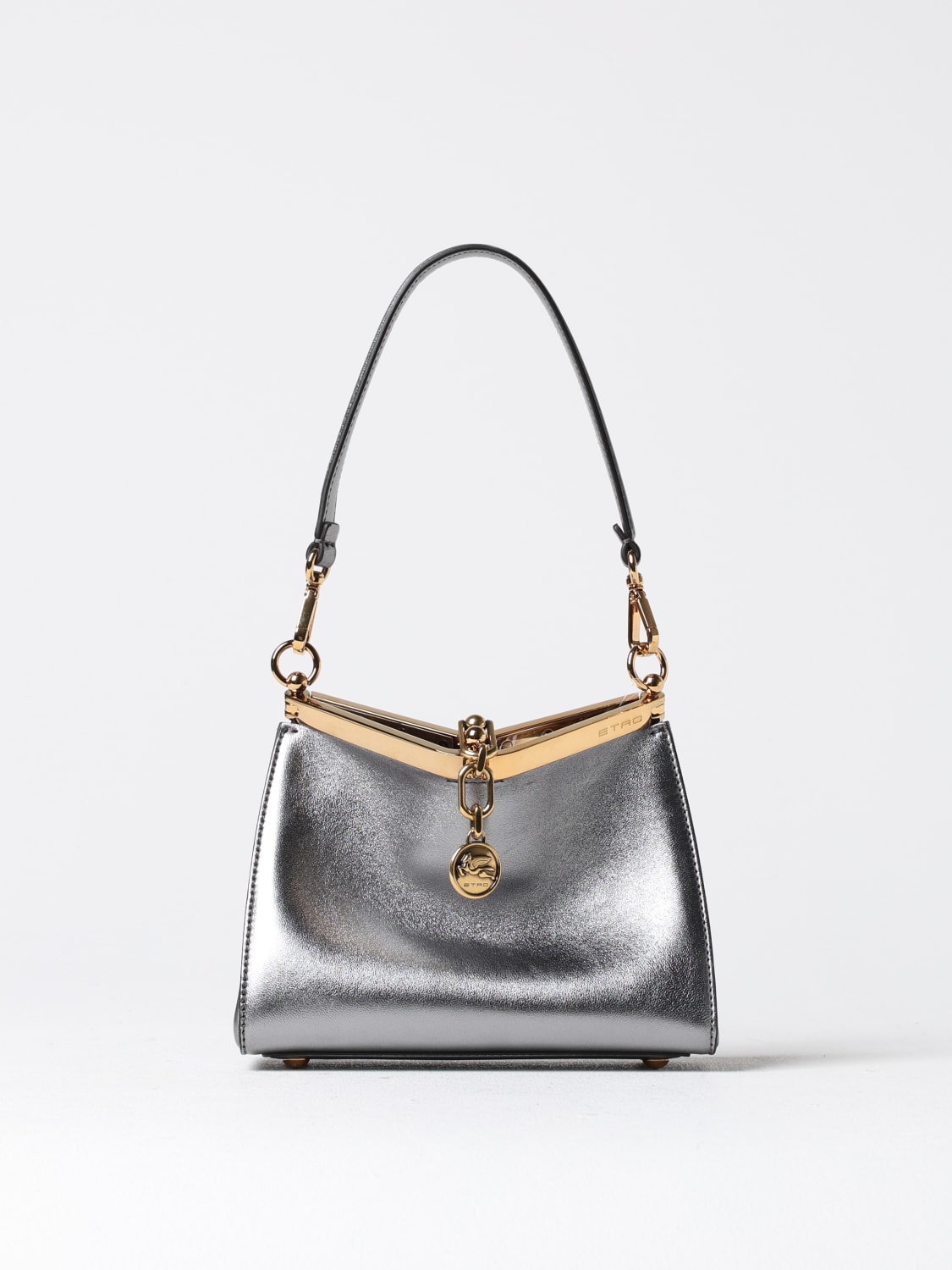 ETRO MINI-TASCHE: Schultertasche damen Etro, Silber - Img 1