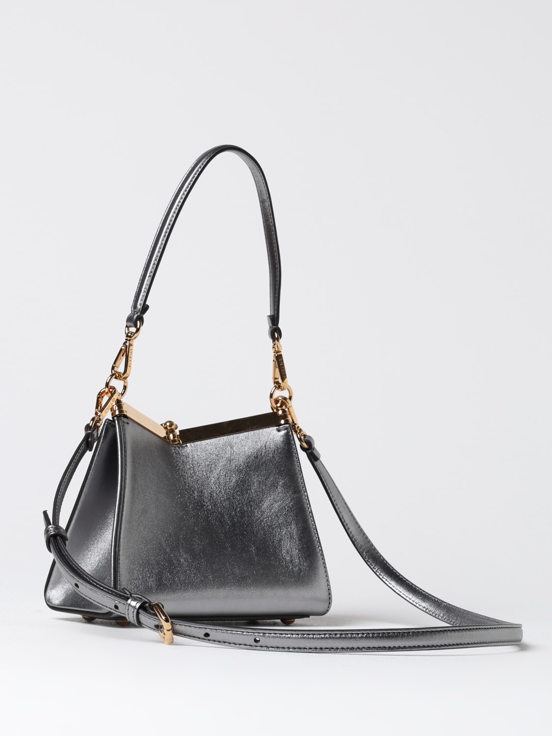 ETRO MINI-TASCHE: Schultertasche damen Etro, Silber - Img 3