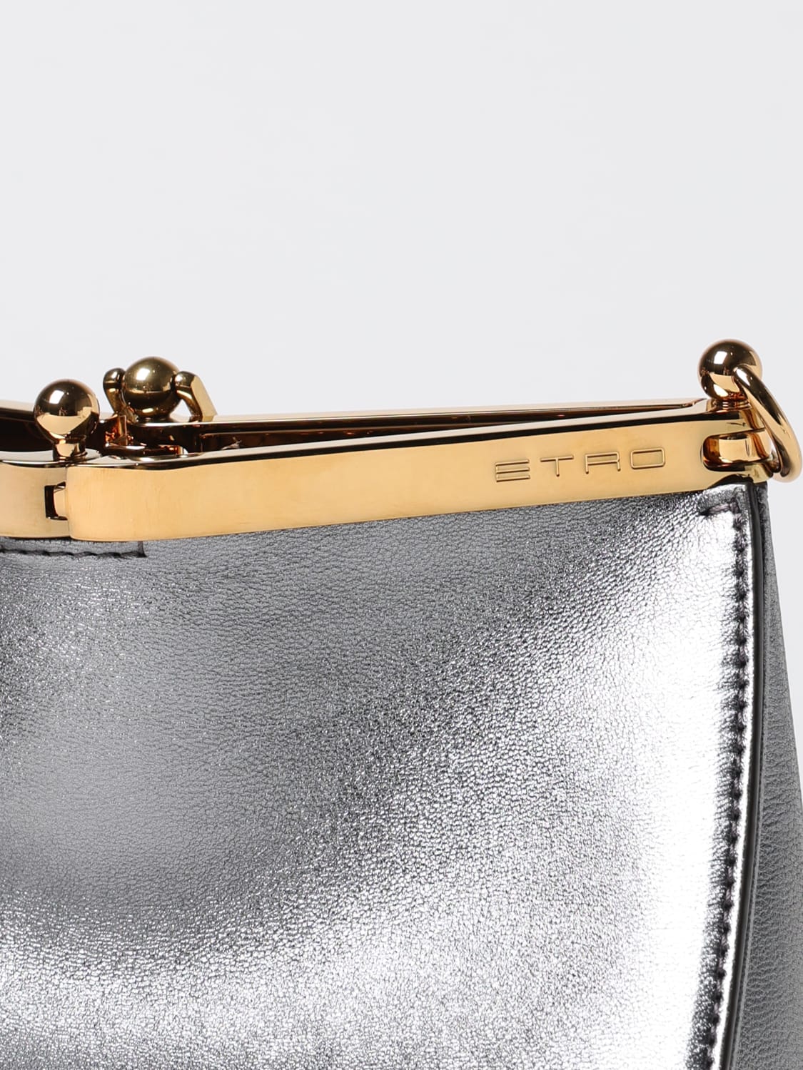 ETRO MINI-TASCHE: Schultertasche damen Etro, Silber - Img 4