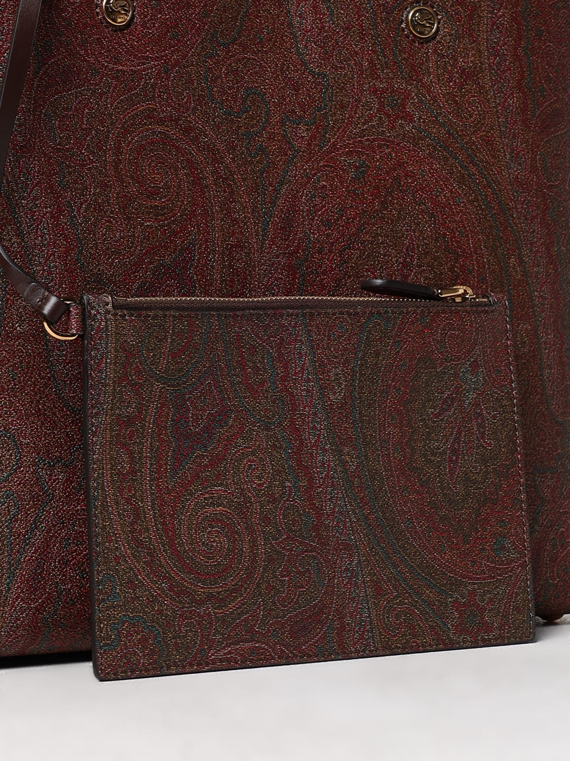 ETRO SHOULDER BAG: Shoulder bag woman Etro, Brown - Img 4