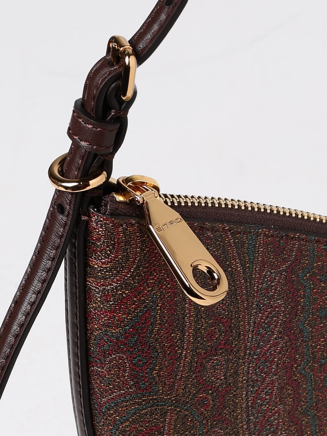 ETRO SHOULDER BAG: Shoulder bag woman Etro, Brown - Img 4