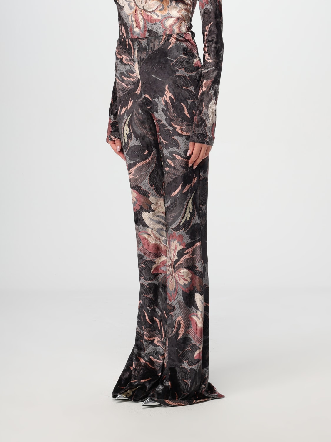 ETRO PANTS: Pants woman Etro, Black - Img 4