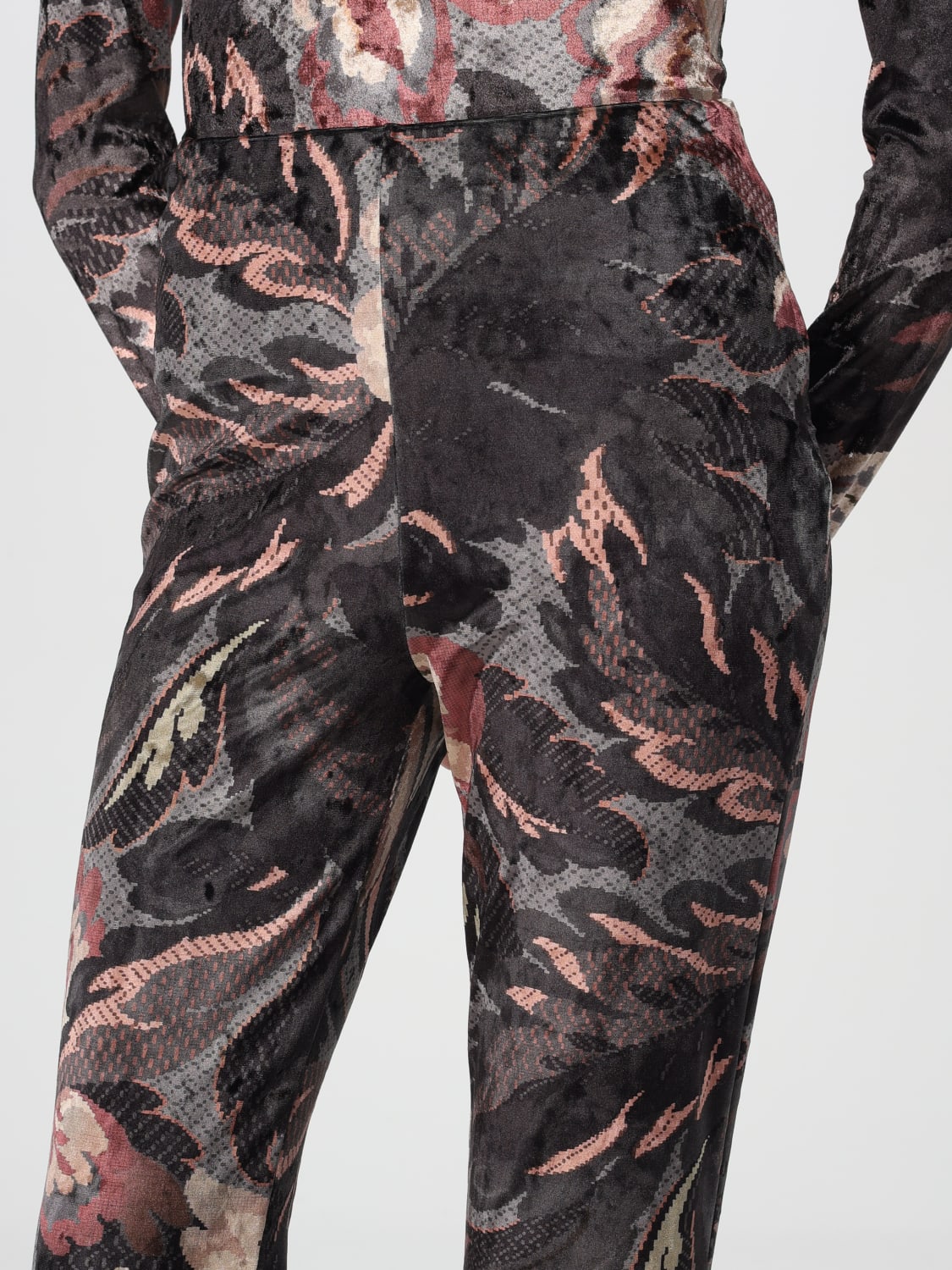 ETRO PANTS: Pants woman Etro, Black - Img 5