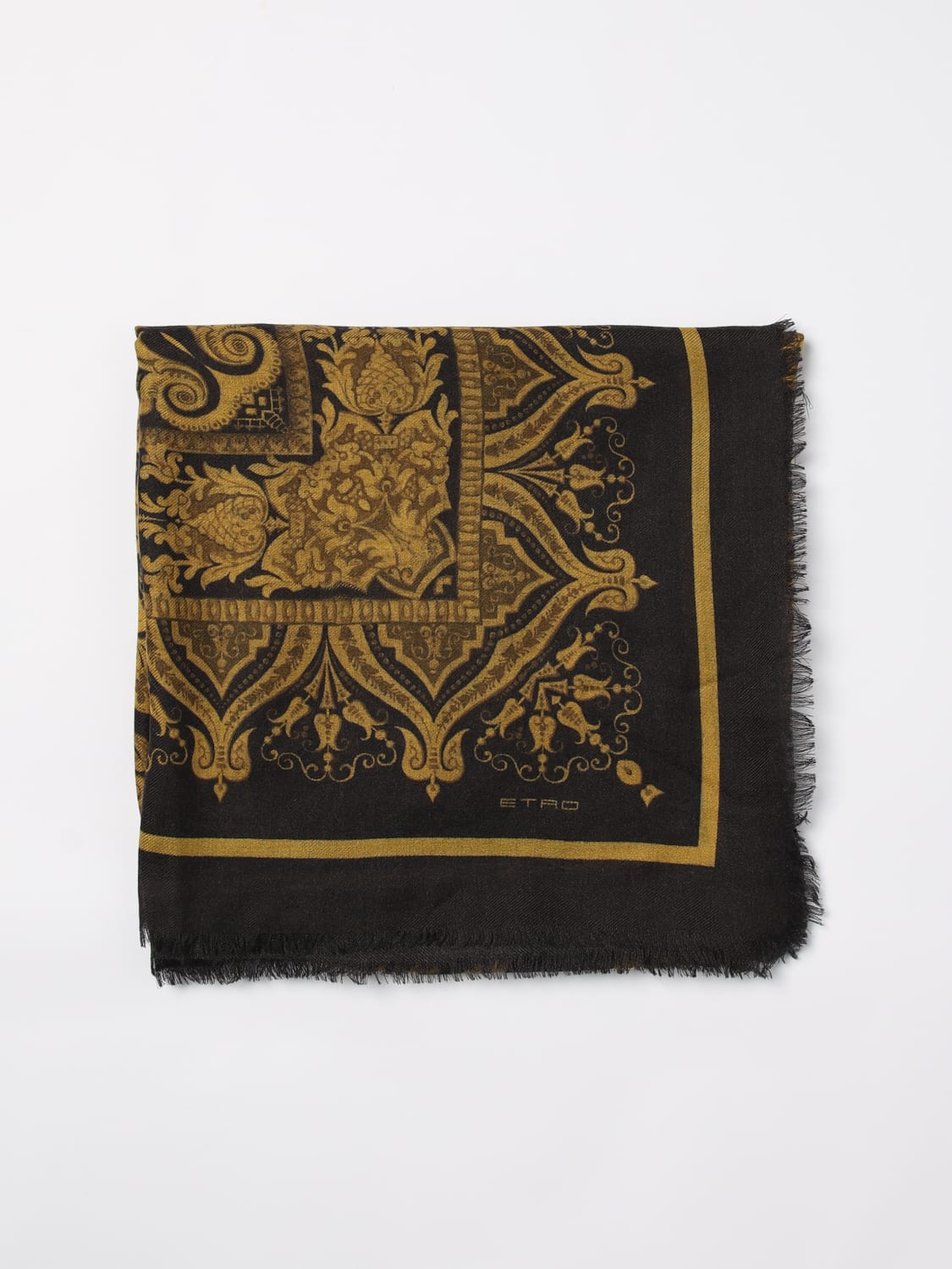 ETRO SCARF: Neck scarf woman Etro, Black - Img 1