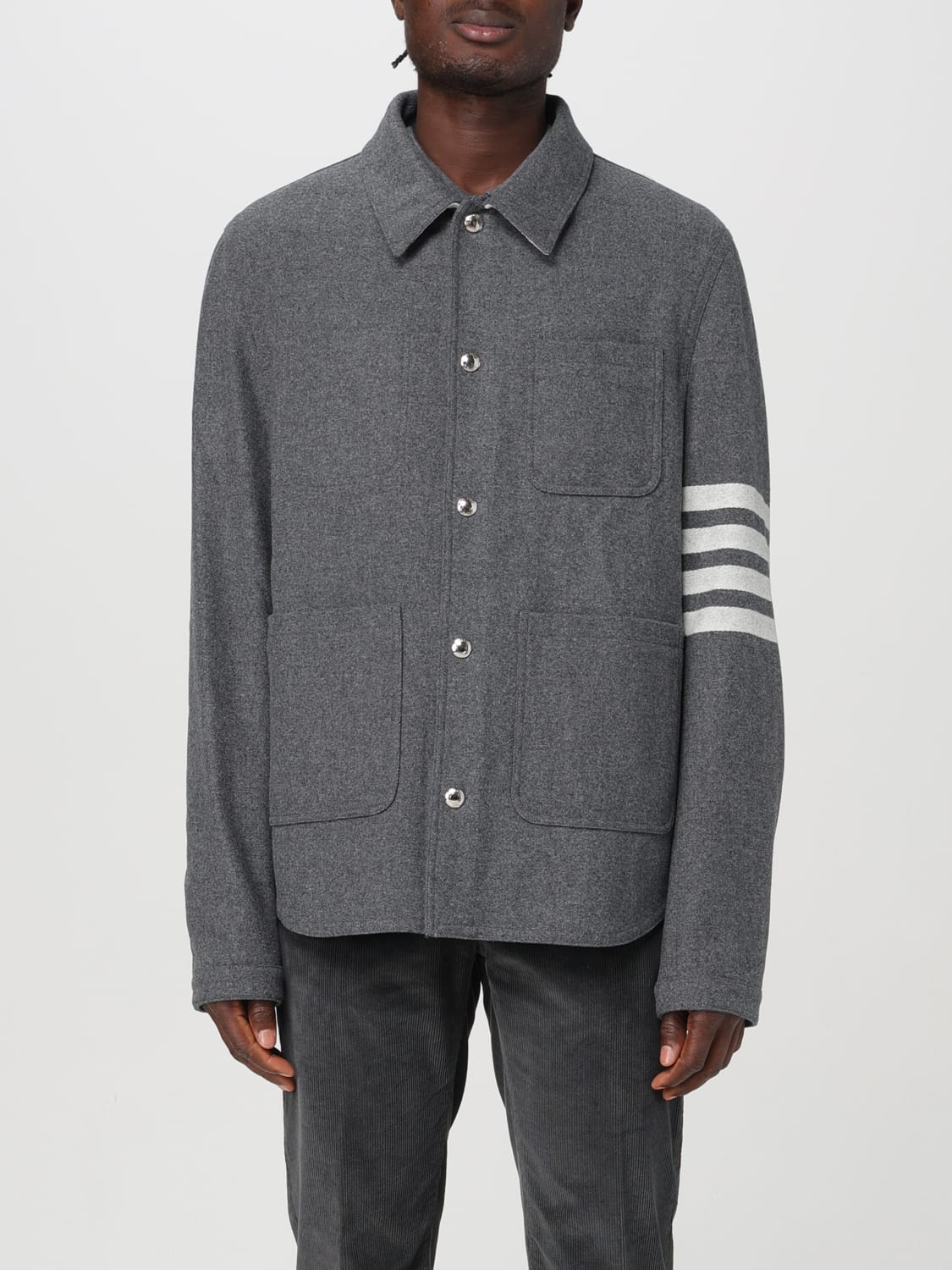 THOM BROWNE JACKE: Blazer herren Thom Browne, Grau - Img 1