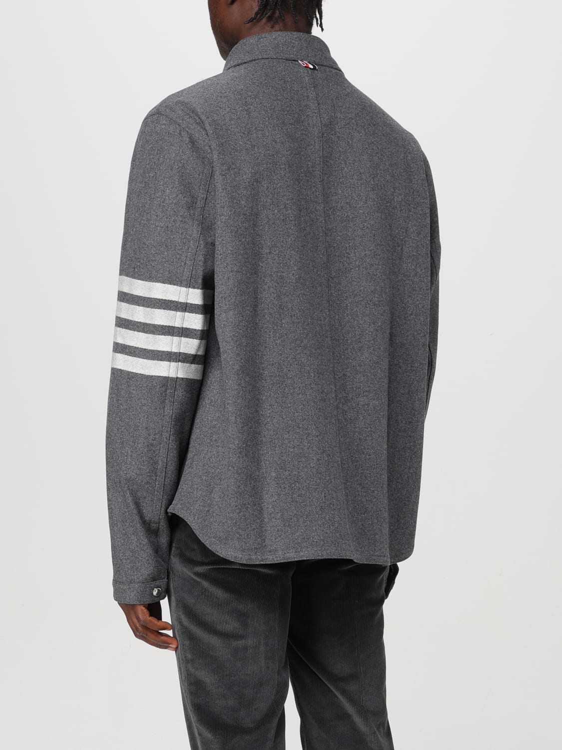 THOM BROWNE VESTE: Blazer homme Thom Browne, Gris - Img 3