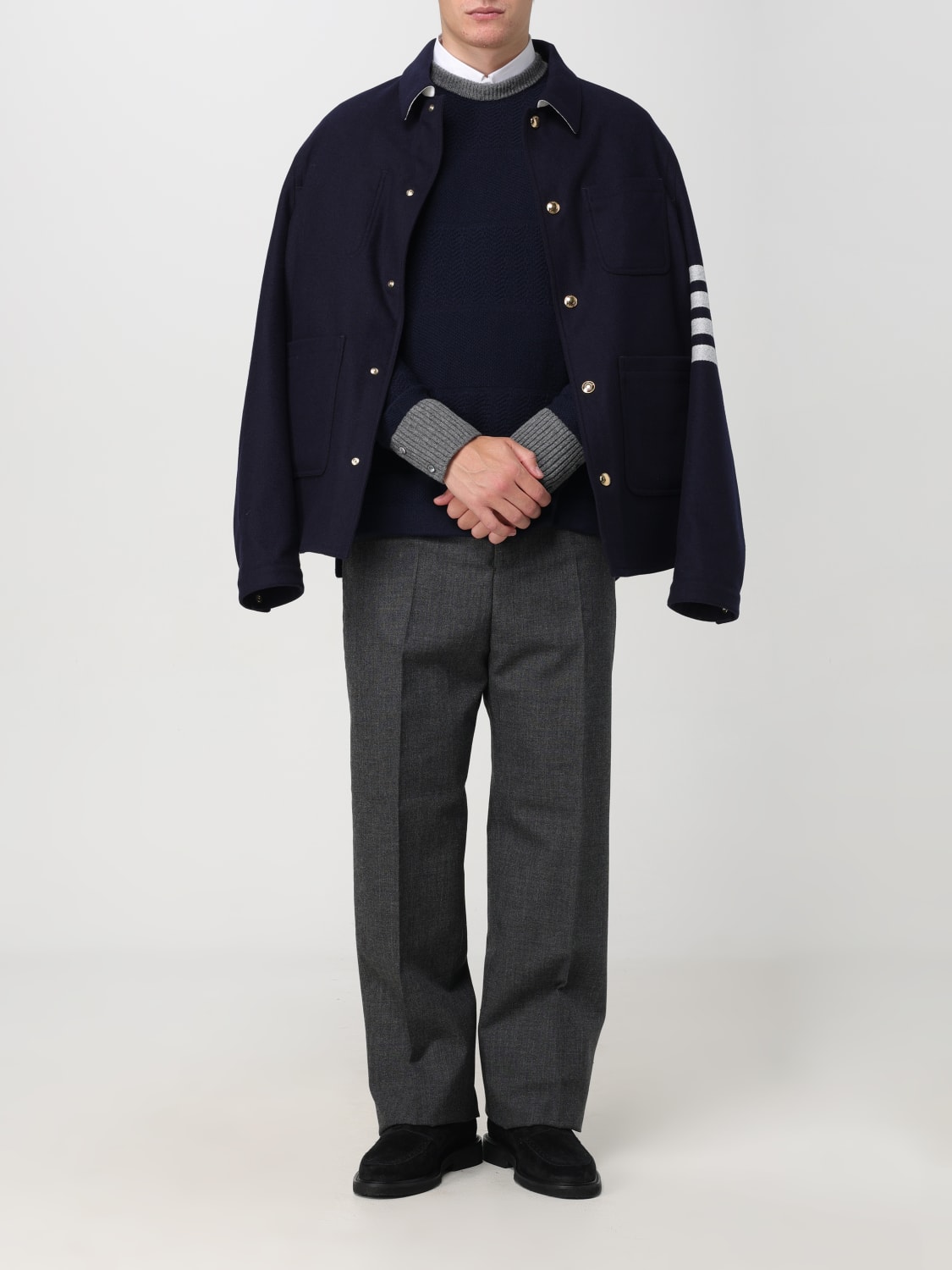 THOM BROWNE JACKE: Blazer herren Thom Browne, Navy - Img 2