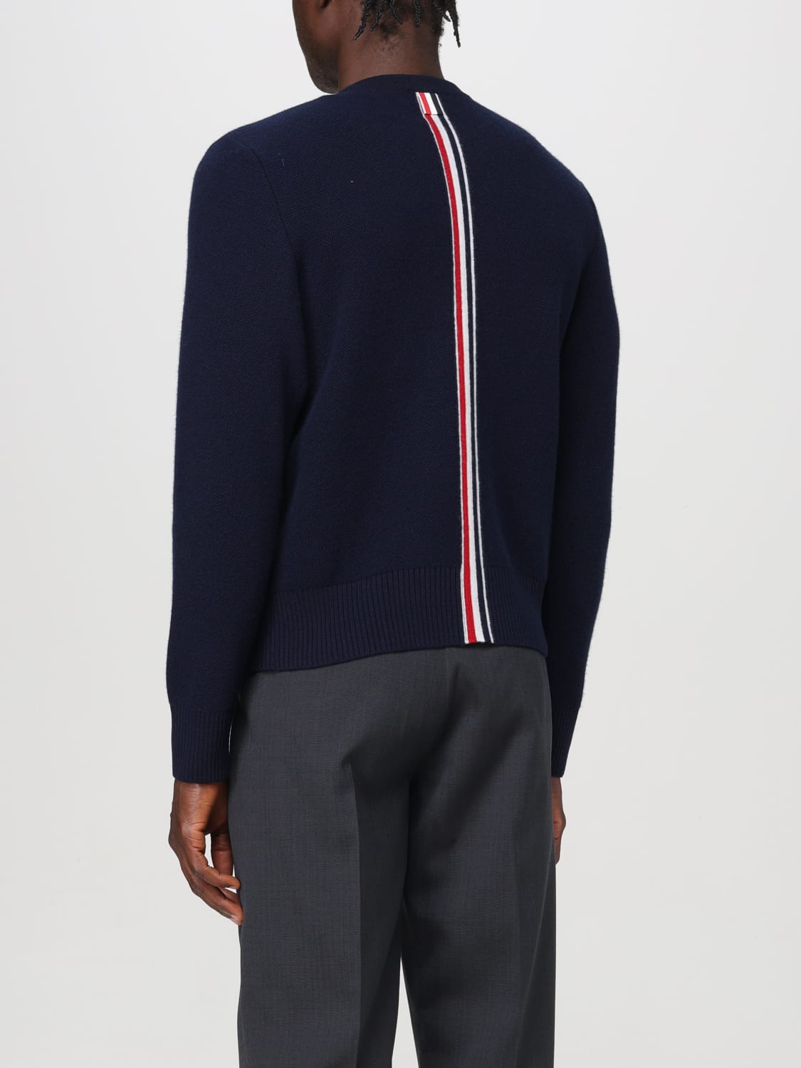 THOM BROWNE JERSEY: Jersey hombre Thom Browne, Azul Marino - Img 3