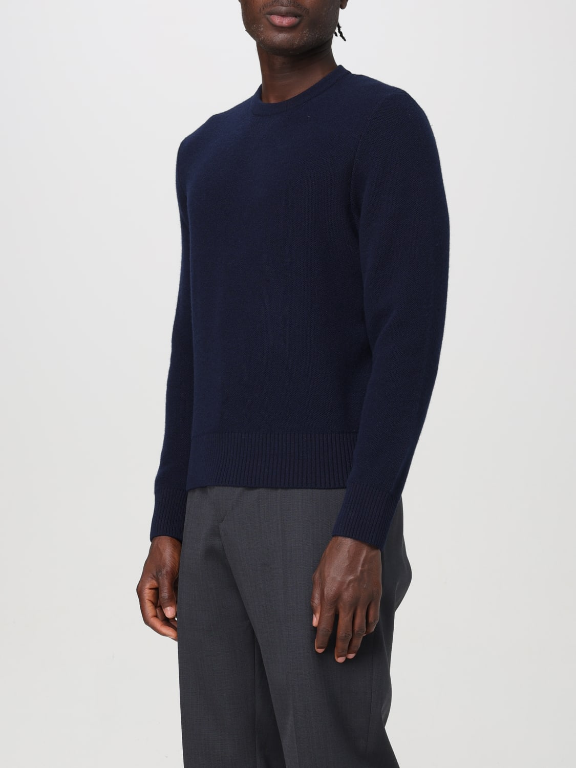 THOM BROWNE PULL: Pull homme Thom Browne, Bleu Marine - Img 4