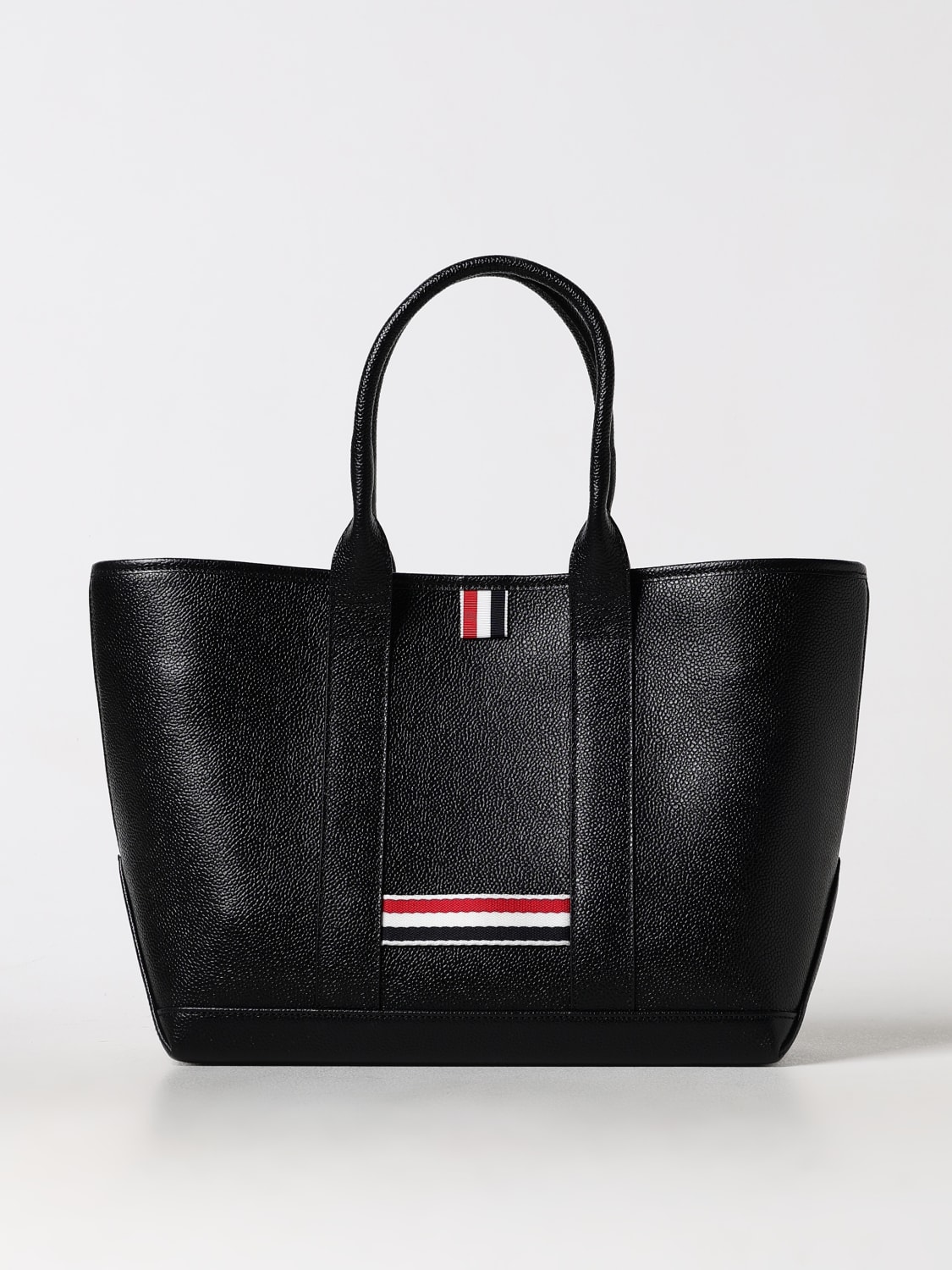 Giglio Borsa Thom Browne in pelle a grana