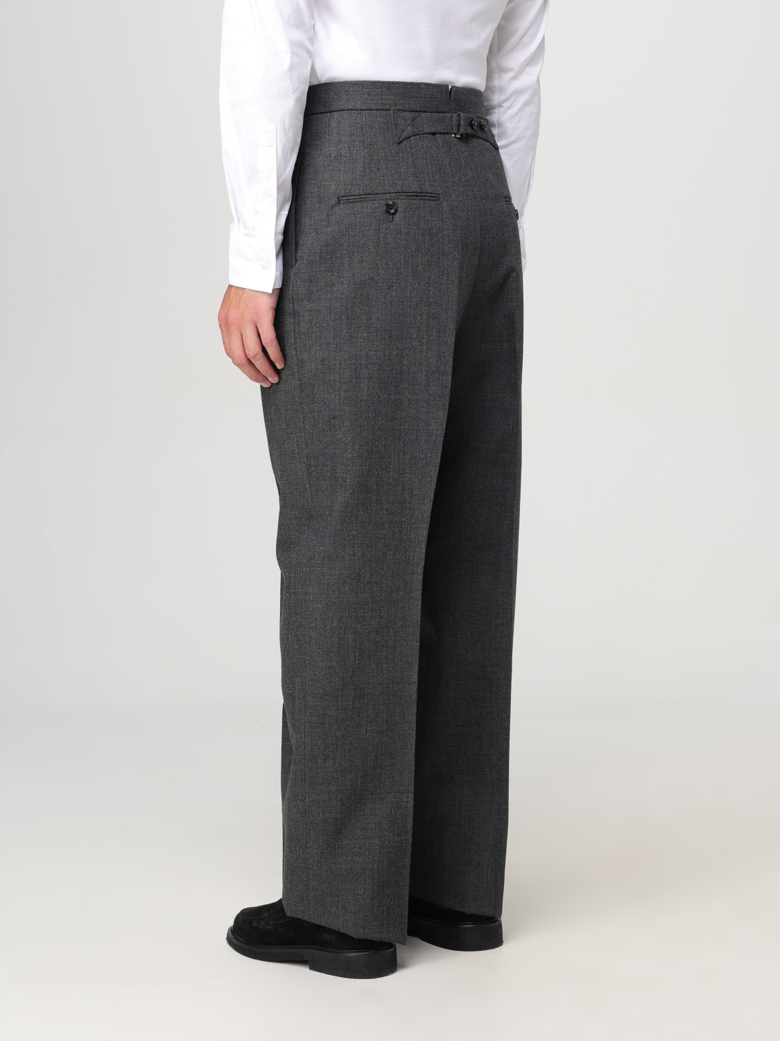 THOM BROWNE PANTS: Pants men Thom Browne, Grey - Img 3