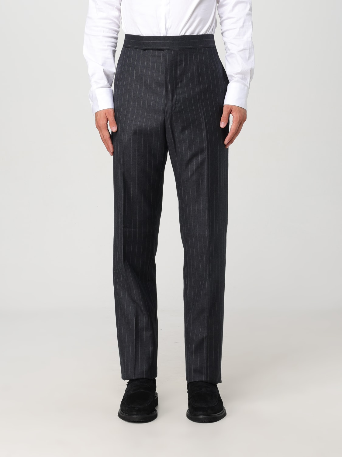 THOM BROWNE PANTALON: Pantalon homme Thom Browne, Anthracite - Img 1